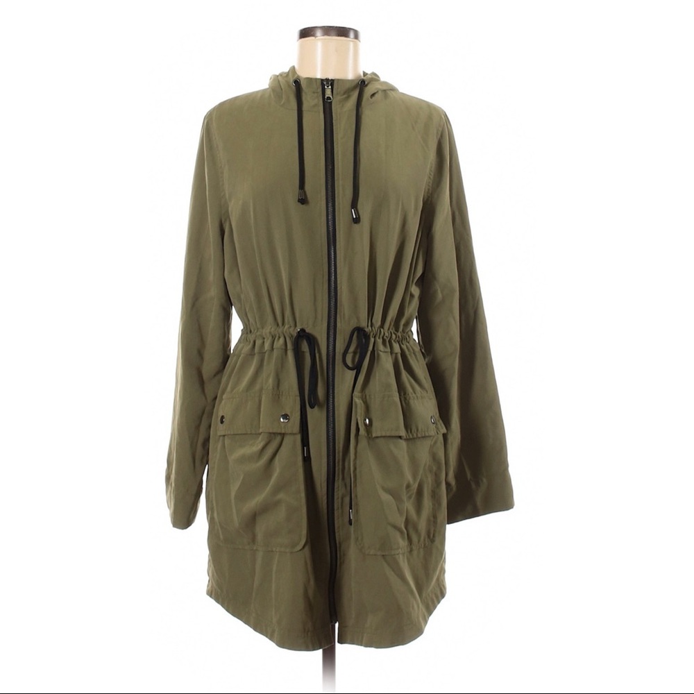 Old Navy Solid Green Jacket